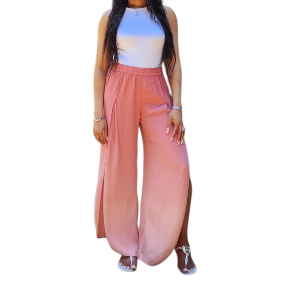 Young Fabulous & Broke Ombre Wide Split Leg Pants